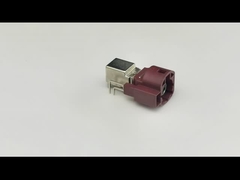 FAKRA HSD Connector PCB Mount 4+2 Συναντήρας Πινών Επικοινωνίας για Ραδιοφώνημα Αυτοκινήτου
