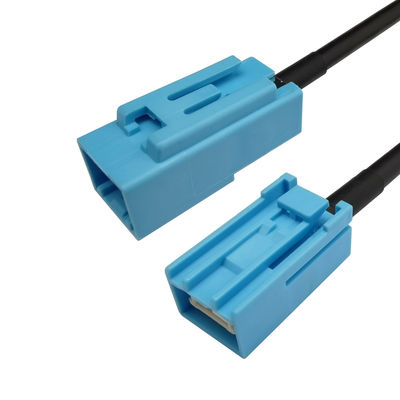 Brass Practical Antenna HSD Cable , Automotive 2 In 1 GVIF Cable