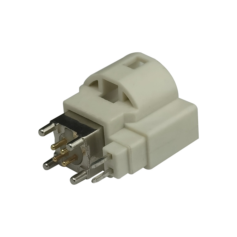 FAKRA HSD ομοαξονικός PCB/Panel συνδετήρων άσπρος συνδετήρας χρώματος 4 ...